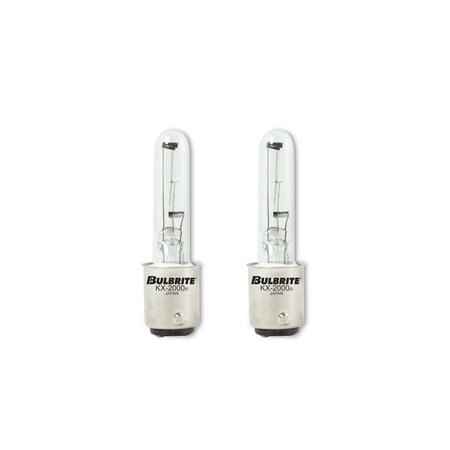 BULBRITE Double-Contact Bayonet Base BA15D Light Bulb, 40 Watt, Clear, 2PK 861346